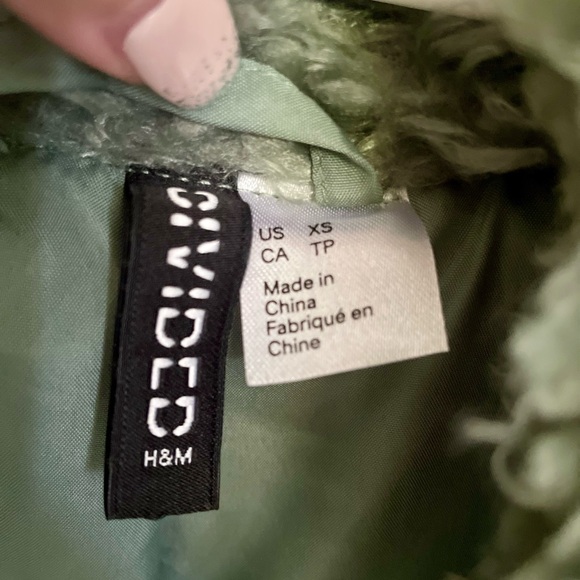 H&M Teddy Coat/Jacket - Picture 3 of 4